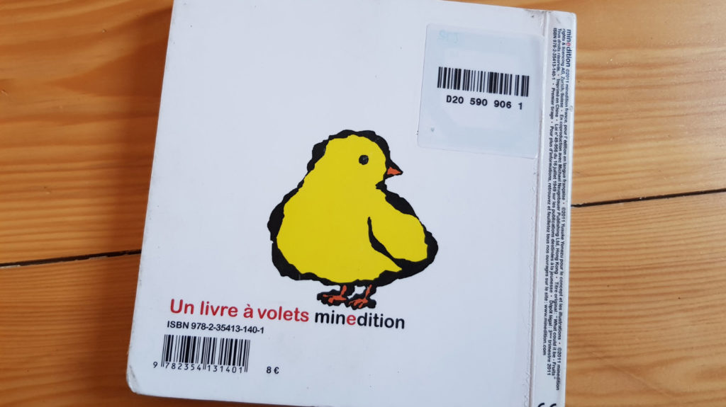 Le bébé - livre à volets